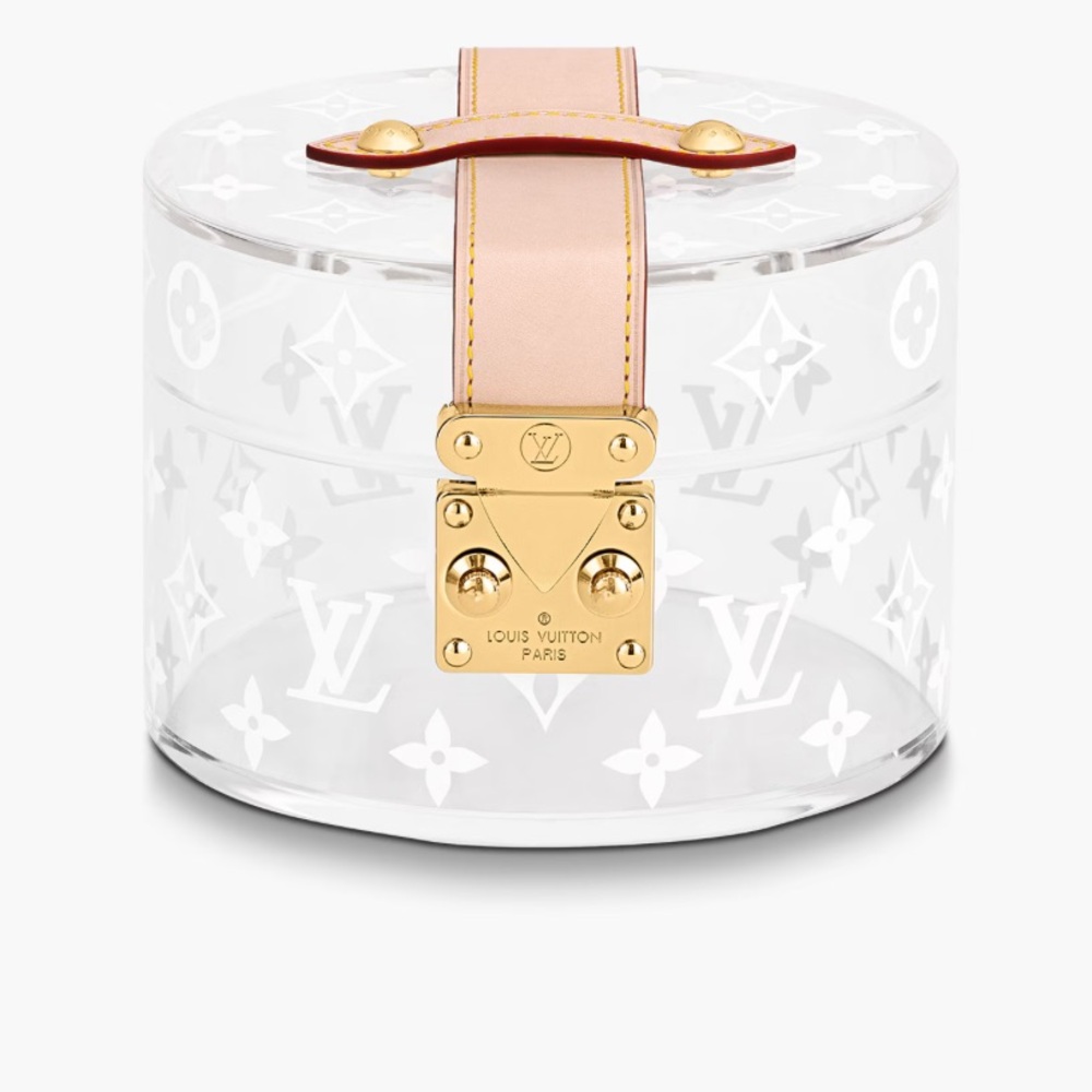 Louis Vuitton Clear Plexiglass Box